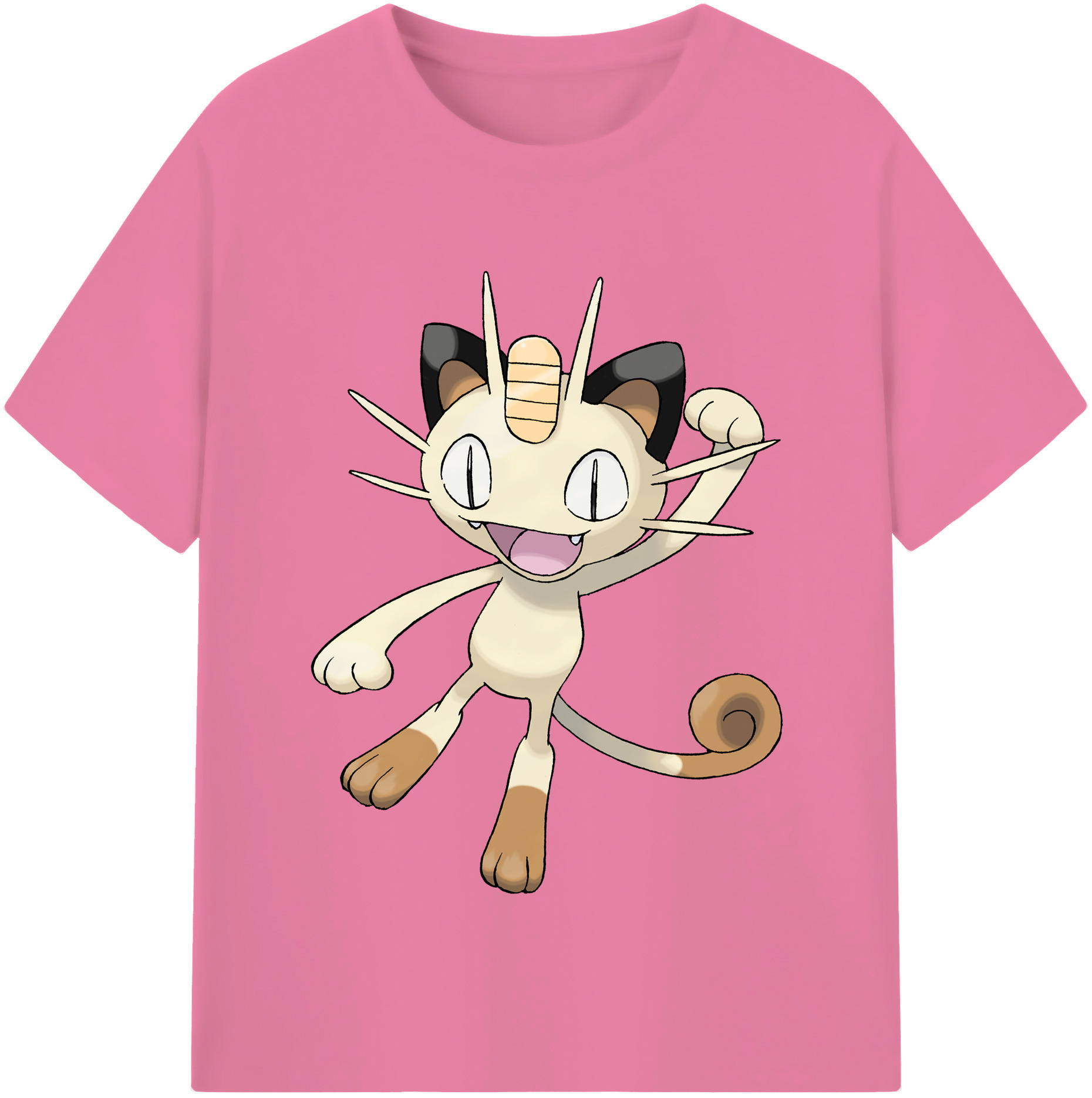 （画像用） ポケットモンスター Pokémon 綿100％半袖Tシャツ（フロントプリント）